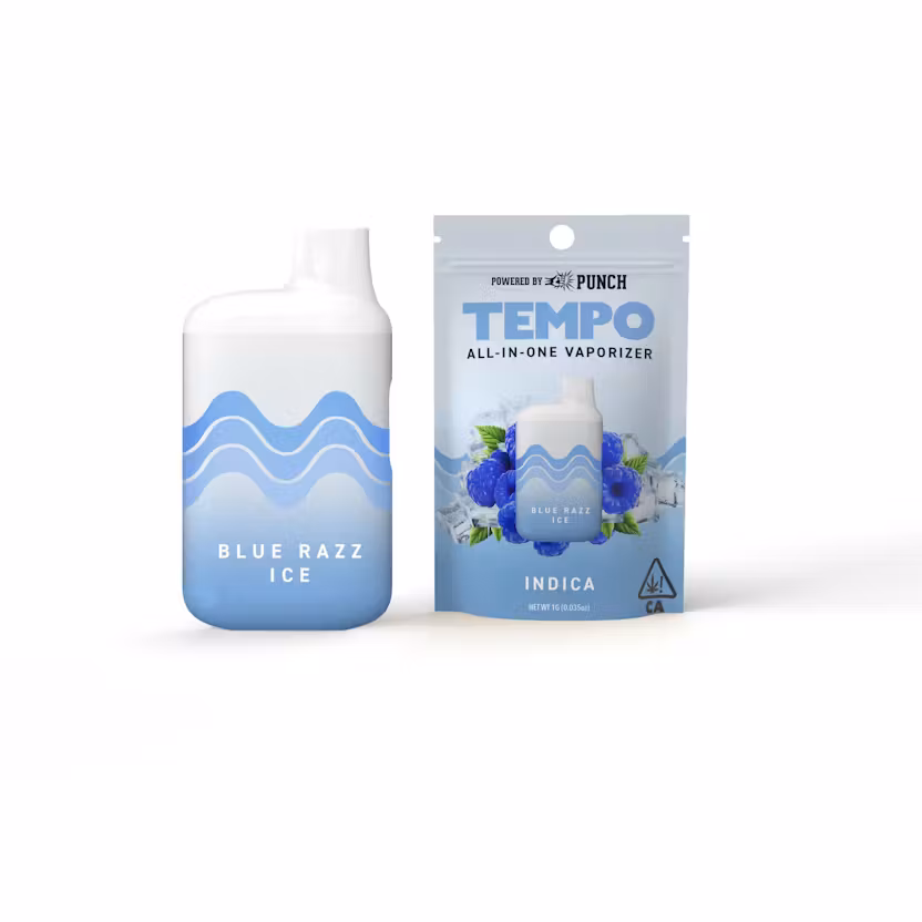Blue Razz Ice-All In One Vape-TEMPO VAPORIZER